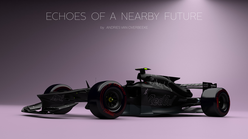 Illustration for article titled Fan-Made Red Bull Concept Shows Off The Sleek, Angular Future Of F1